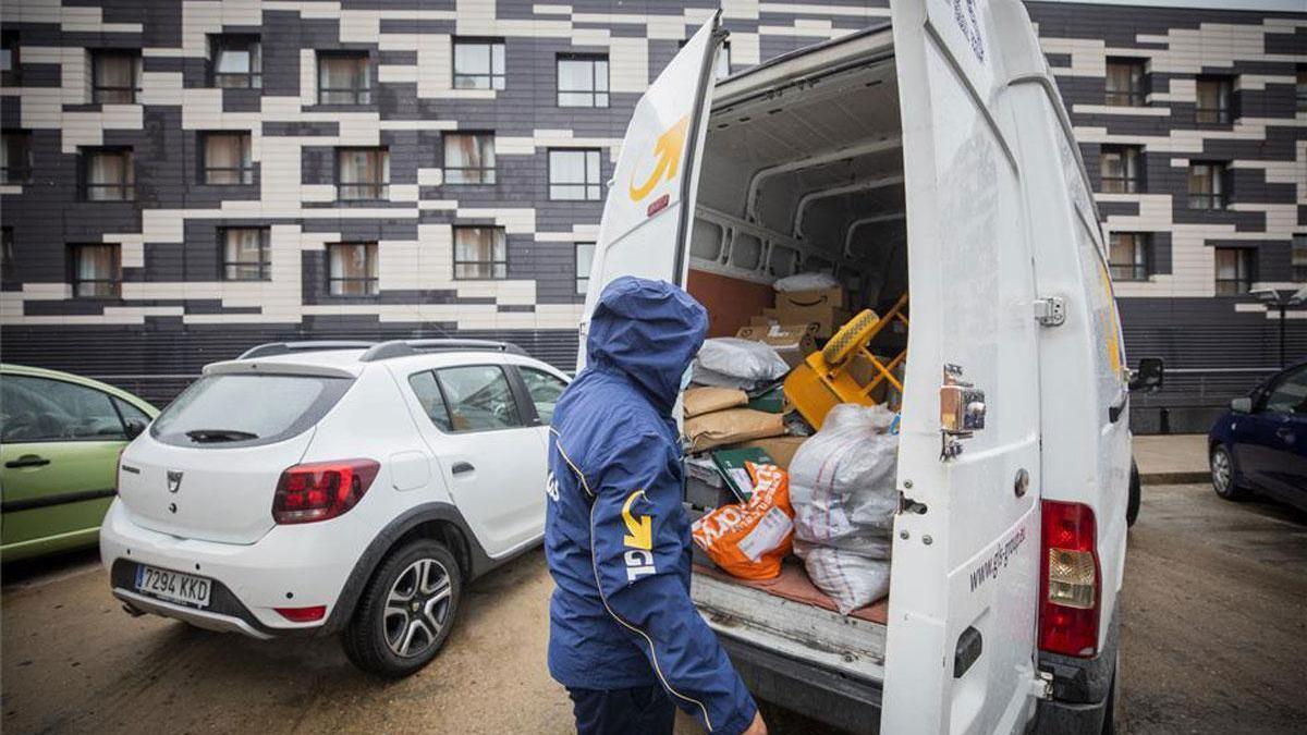 Zaragoza, banco de pruebas para el reparto de paquetería