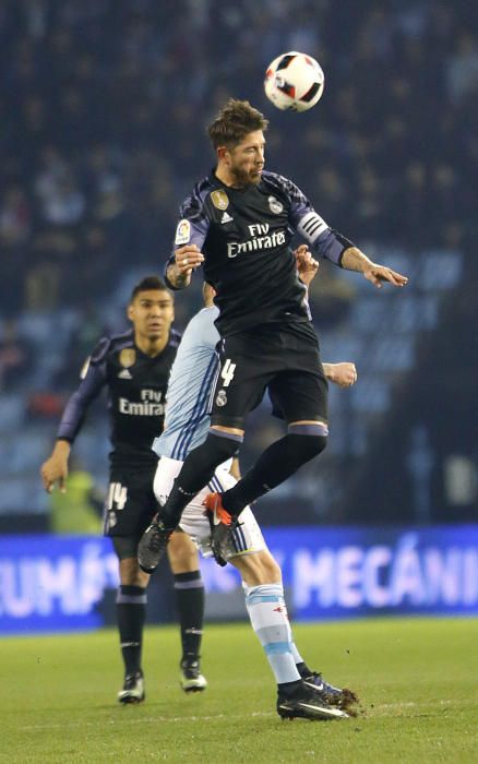 Las mejores imágenes del partido de vuelta de los cuartos de final de Copa del Rey entre el Celta y el Madrid.