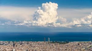 La fotografía que la Organización Meteorológica Mundial ha elegido para ser la portada del mes de junio de 2023 en su calendario particular