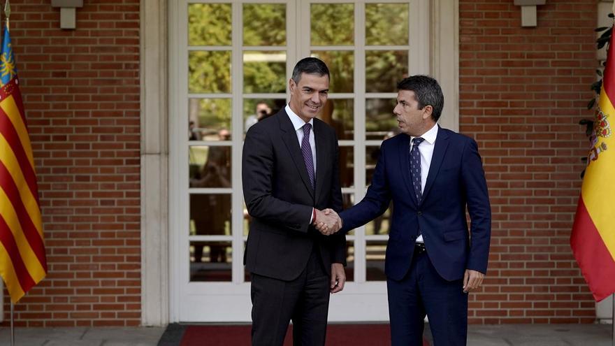 Pedro Sánchez prosigue su ronda de contactos con los presidentes autonómicos con Fernando López Miras, Carlos Mazón y Emiliano García-Page