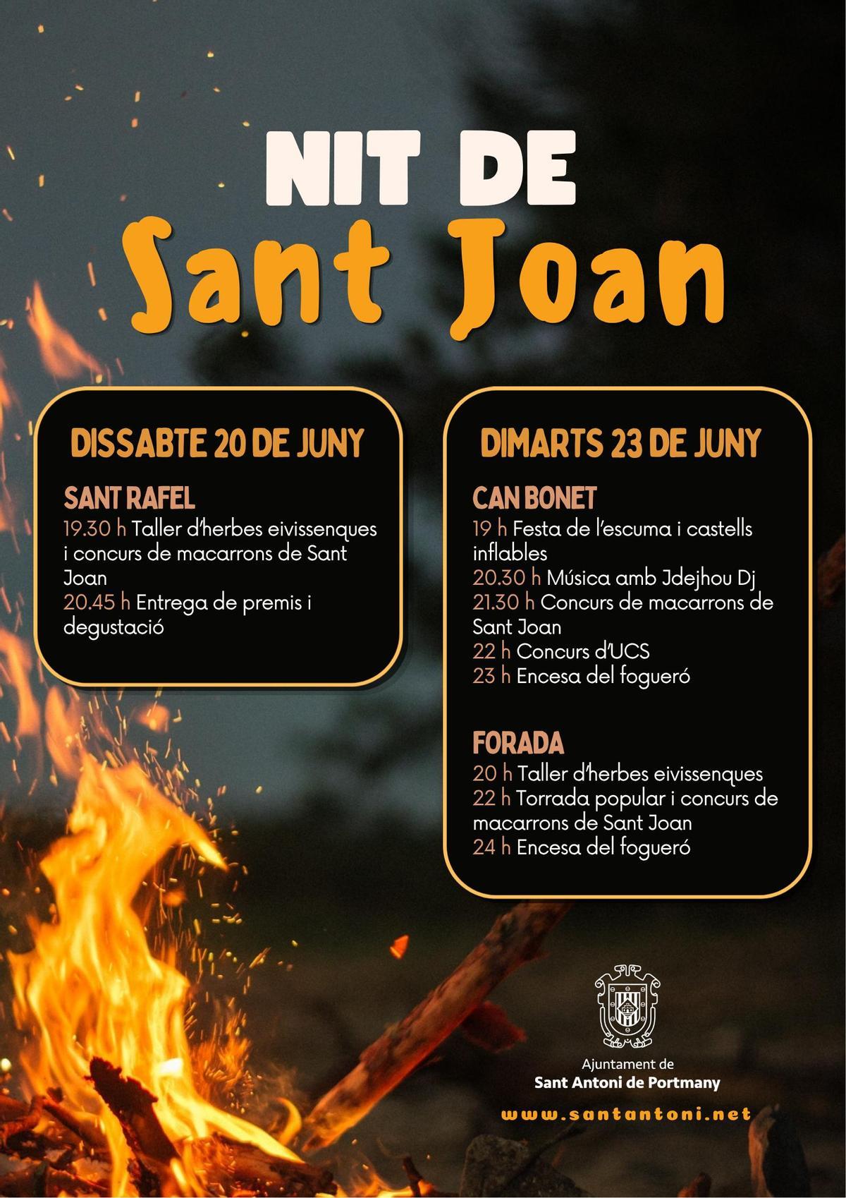 Cartel de la Nit de Sant Joan