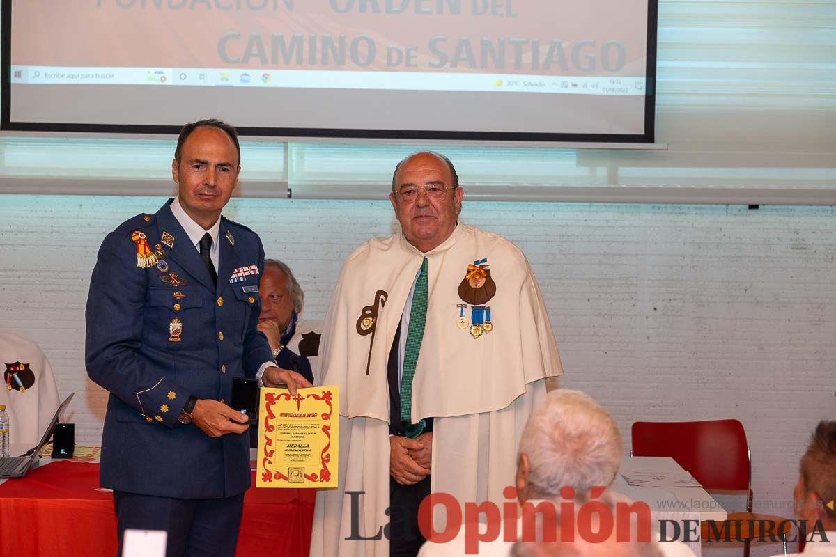 La orden del Camino de Santiago entrega sus distinciones en Cartagena