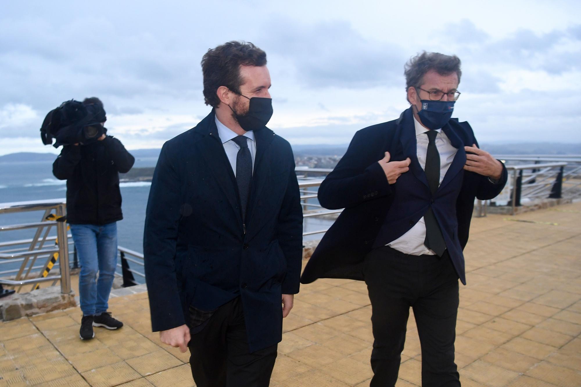 Pablo Casado, en A Coruña