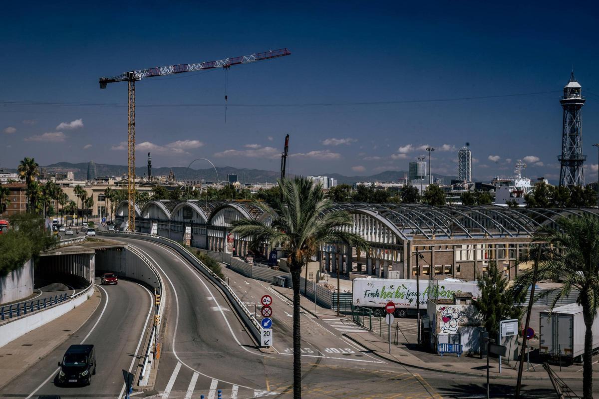 El nuevo BlueTechPort empieza a tomar forma en el puerto de Barcelona El nuevo BlueTechPort empieza a tomar forma en el puerto de Barcelona