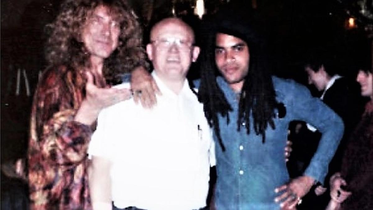 Lenny Kravitz (derecha), en Los Caracoles.