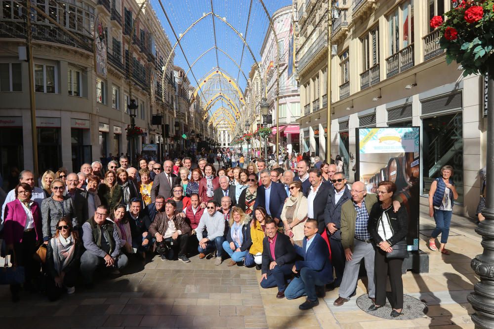 Málaga homenajea a sus comercios centenarios