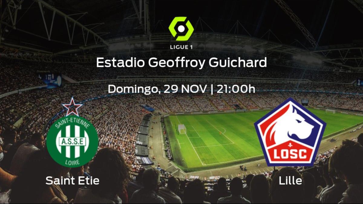 Previa del encuentro: el AS Saint Etienne recibe al Lille OSC