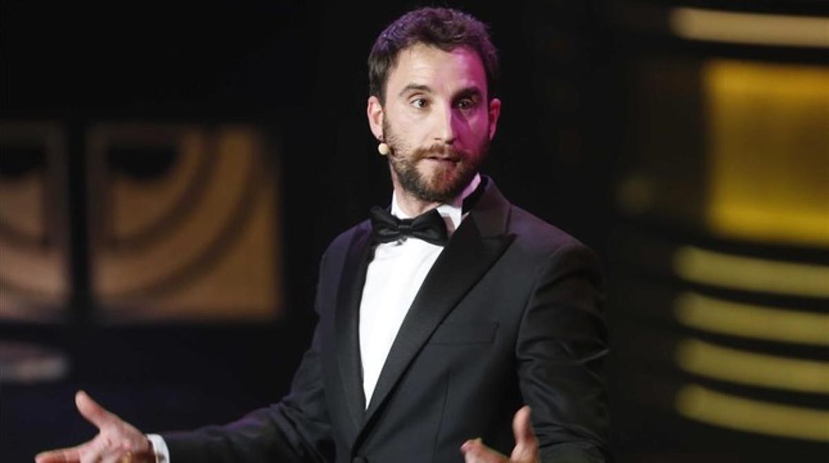 Dani Rovira, en la gala de los Goya del 2015