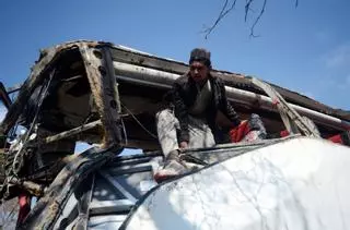 Un accidente de tráfico en Pakistán deja al menos trece muertos y veinte heridos
