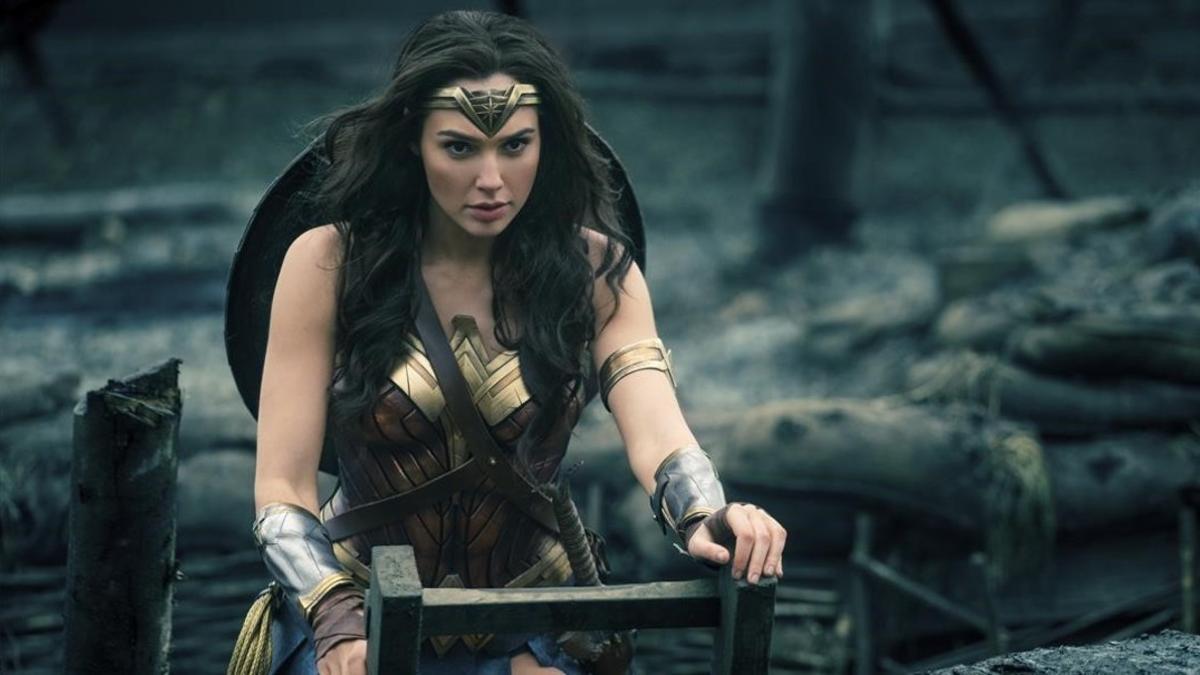 Gal Gadot, en una escena de 'Wonder Woman'.