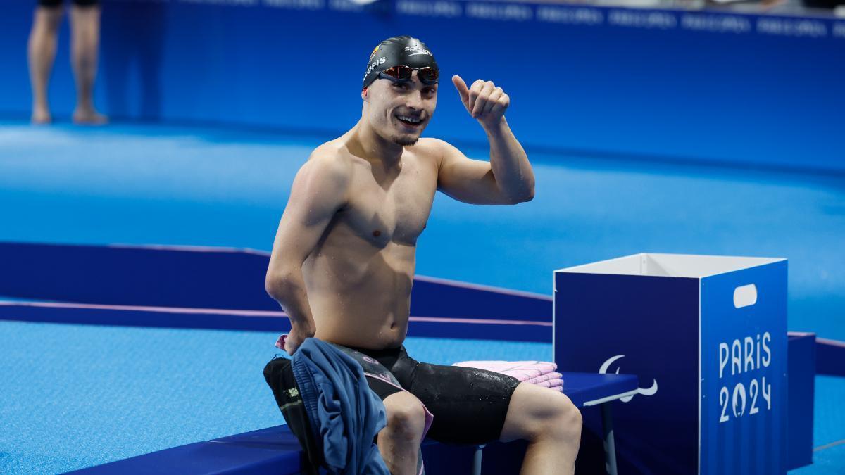 El español Íñigo Llopis ganó la medalla en los Juegos Paralímpicos de París