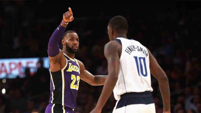 LeBron James lidera el triunfo de los Lakers en la jornada de la NBA