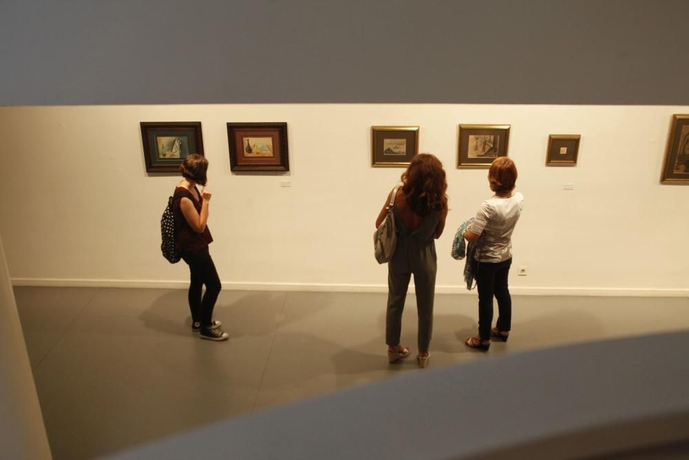 Inauguración de la exposición de Alejandro Mieres en el Museo Baroja