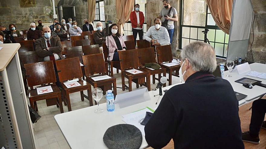 Una de las jornadas realizadas en el Monasterio.   | // RAFA VÁZQUEZ