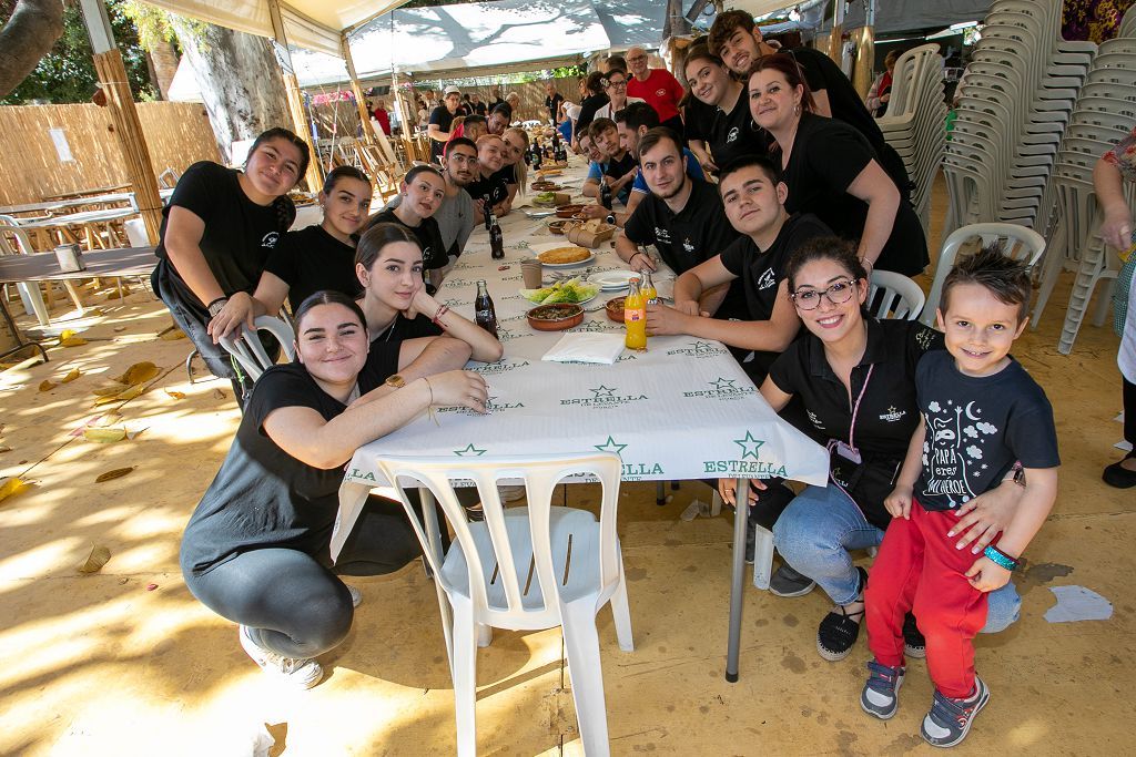 Acto de clausura de barracas en Murcia