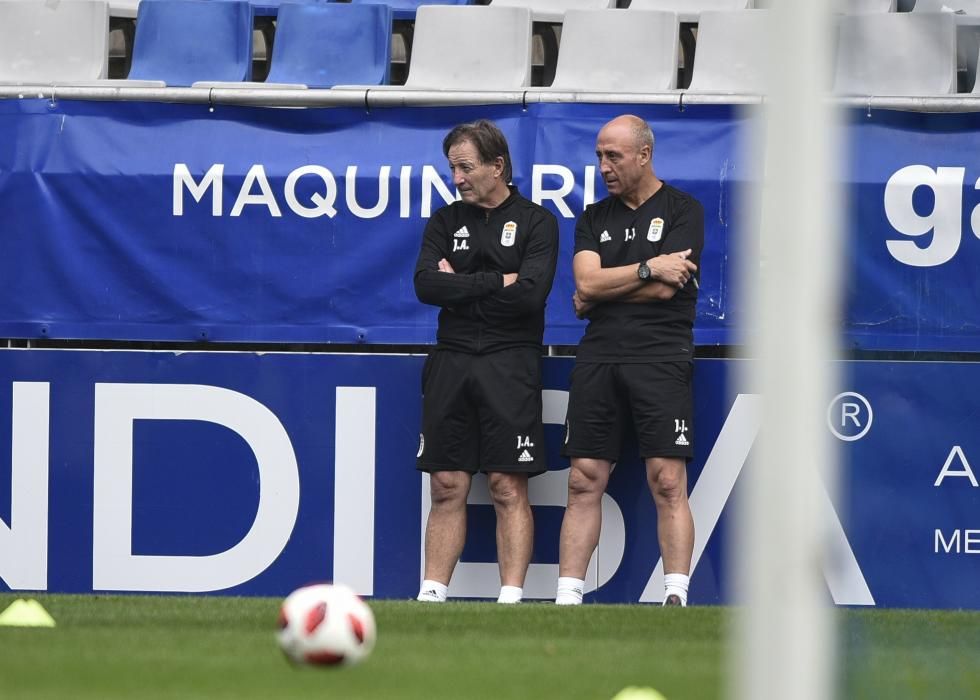 Entrenamiento del Oviedo