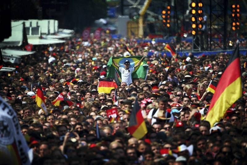 Alemania celebra su Mundial