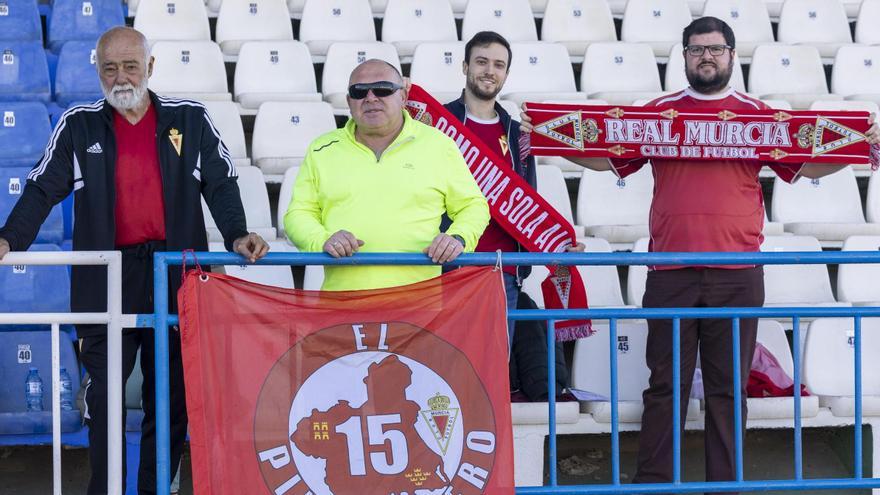 Aficionados del Real Murcia en Melilla
