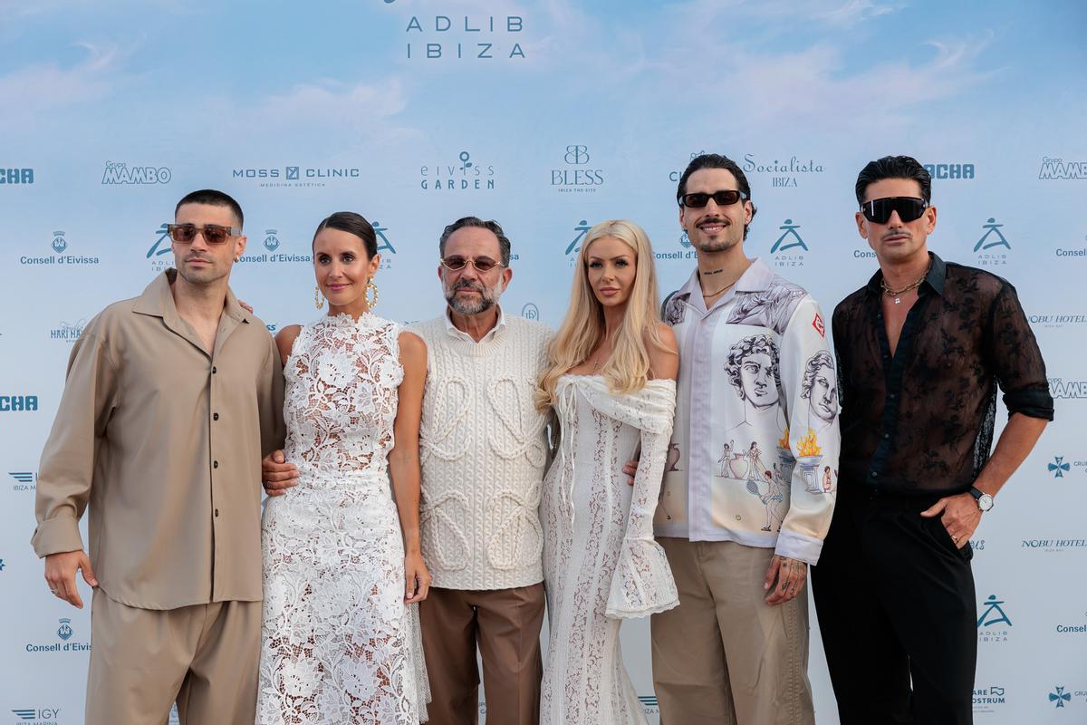 Las mejores imágenes del 'photocall' de la Pasarela Adlib Ibiza 2026