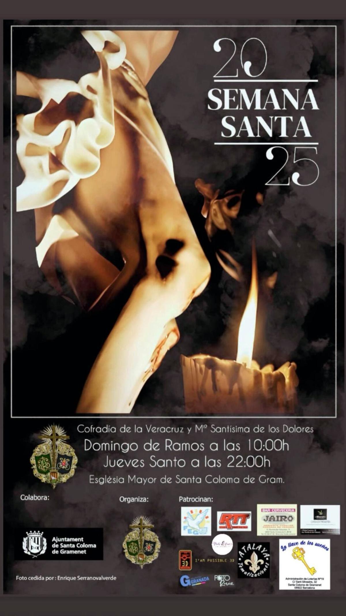 Cartel de la Semana Santa de Santa Coloma de Gramenet