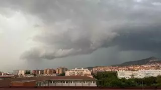 Cambio de masa de aire tras los chubascos de ayer