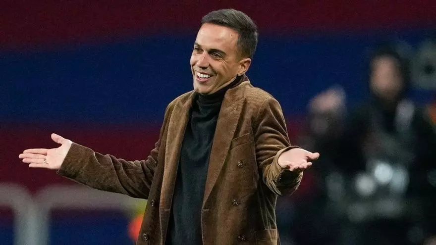 Borja Jim谷nez, tras la hist車rica victoria ante el Bar?a: "Ganar aqu赤 es muy complicado"