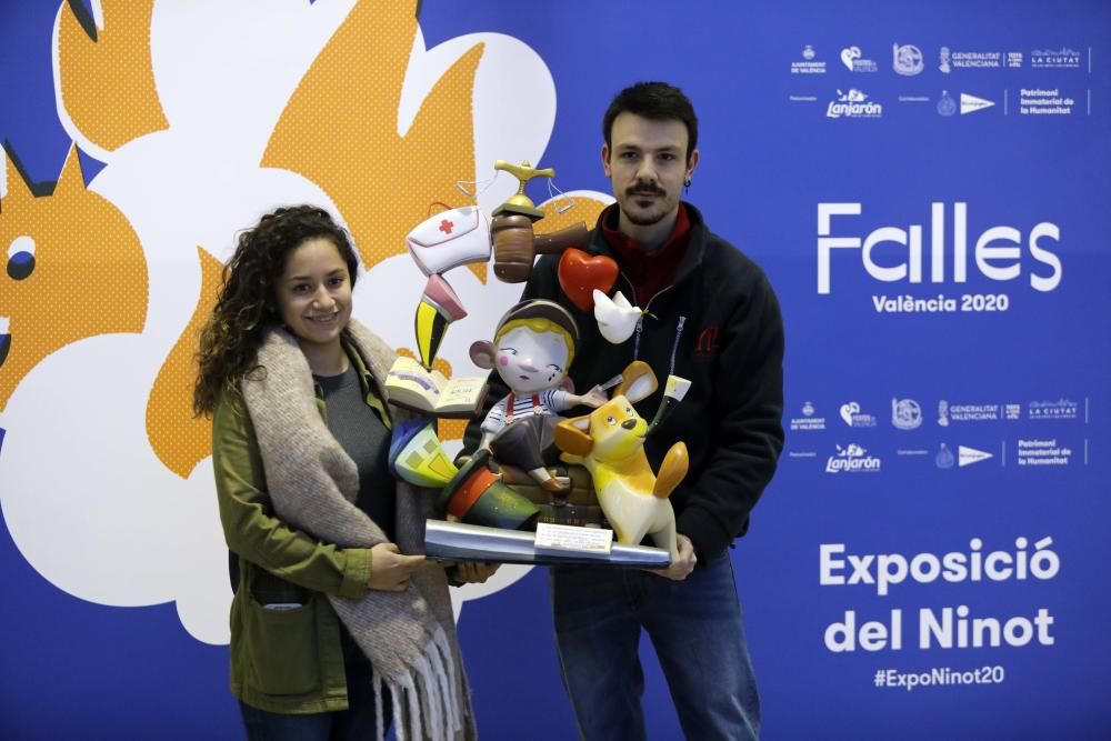 Primera jornada de entrega de ninots de las Fallas 2020