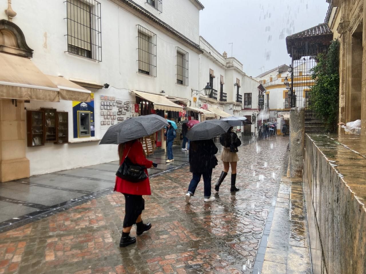 Córdoba bajo la borrasca Karlotta