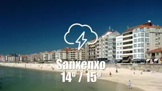 El tiempo en Sanxenxo: previsión meteorológica para hoy, martes 10 de febrero