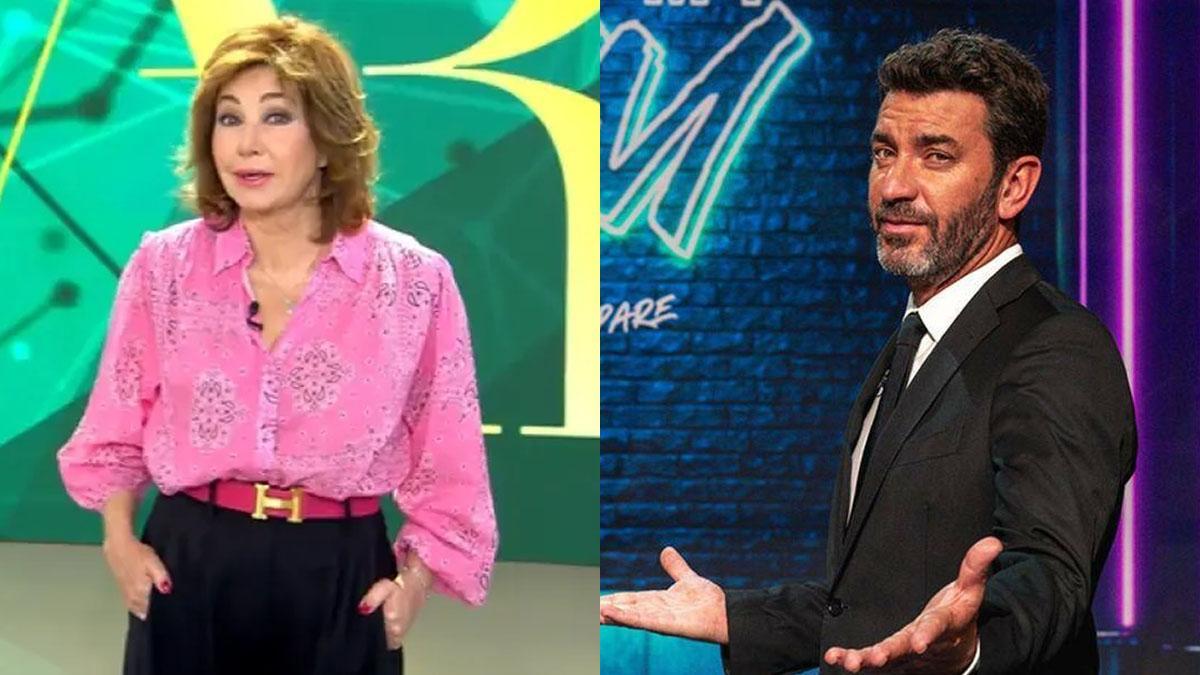 Ana Rosa Quintana y Arturo Valls