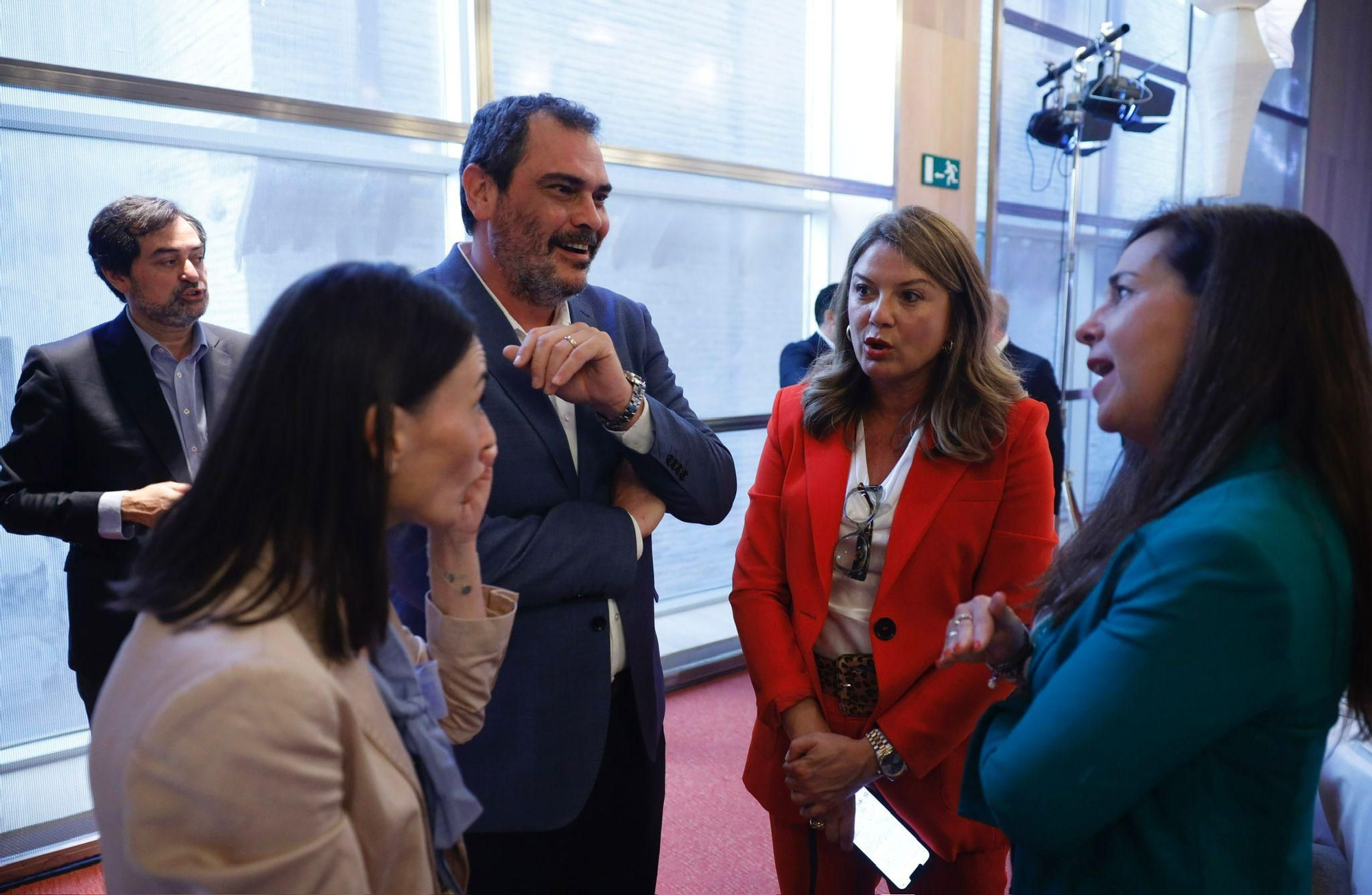 Natalia Chueca, en los Desayunos-Coloquios de EL PERIÓDICO DE ARAGÓN