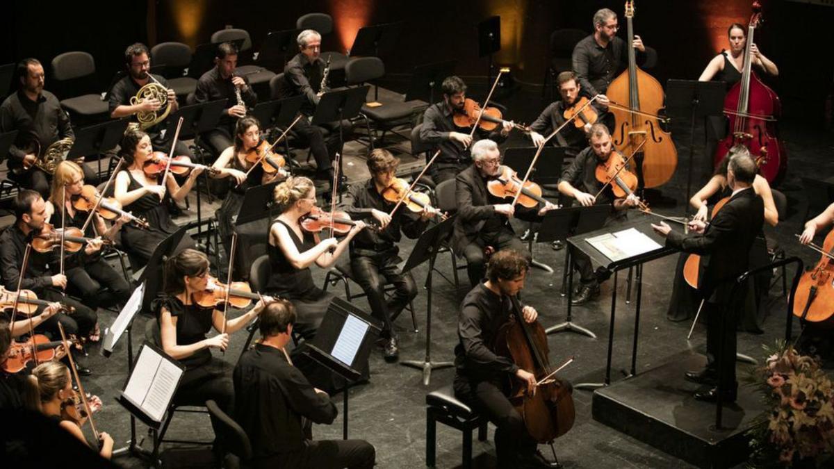 Un concierto de la Orquestra Simfònica Ciutat d’Eivissa. | VICENT MARÍ