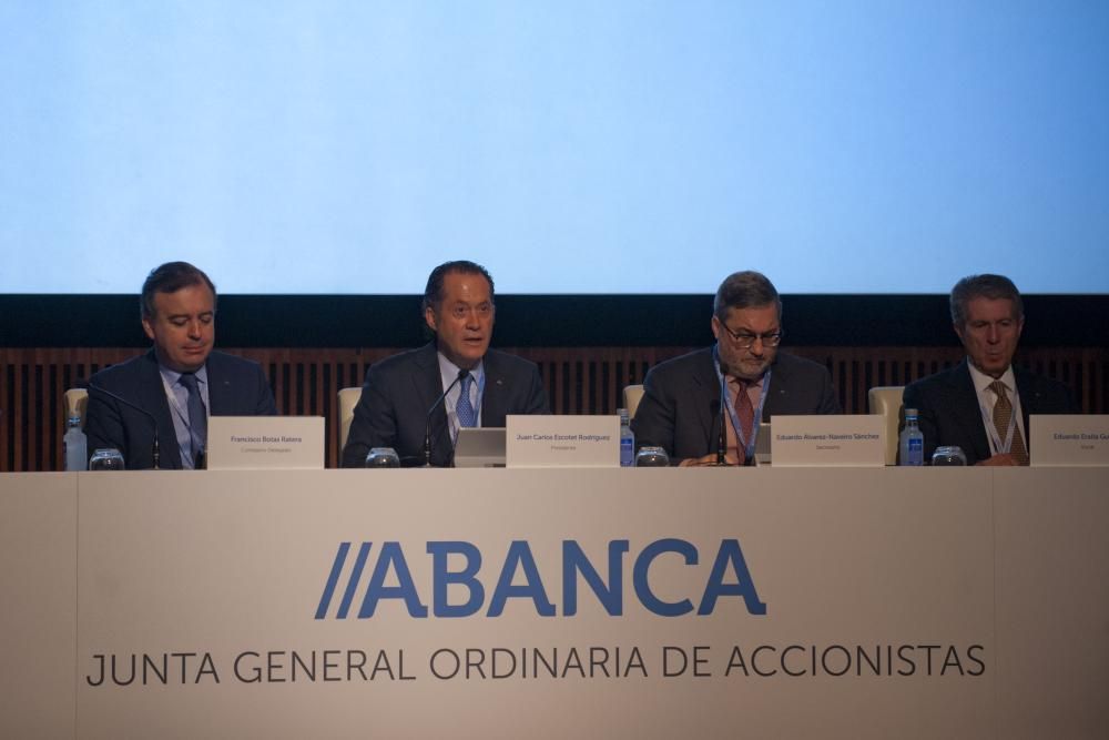 Junta General de Accionistas de Abanca en A Coruña