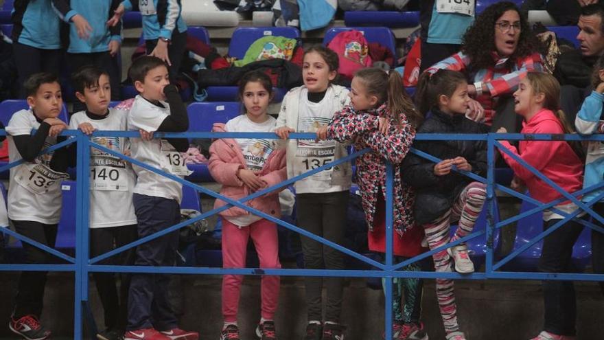 Jugando al atletismo en Cartagena