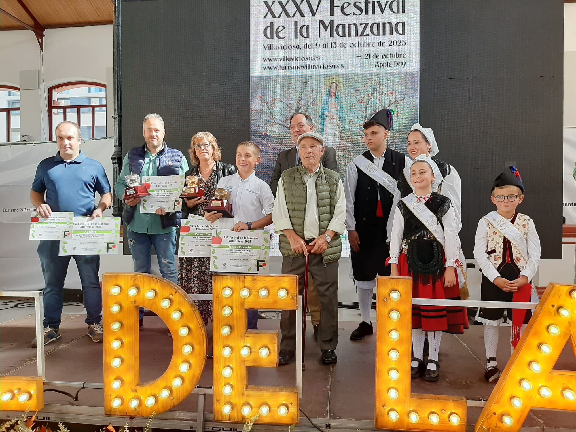 Los premios del Festival de la Manzana de Villaviciosa, en imágenes
