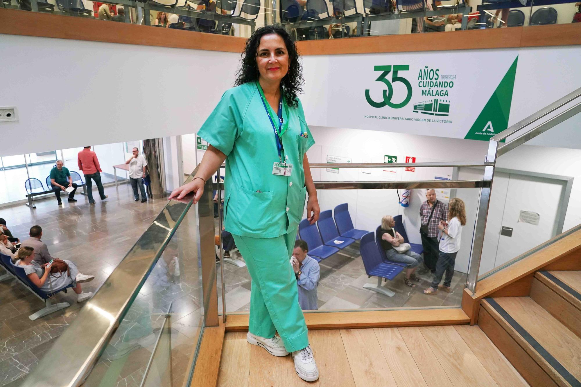 MLG 19-06-2024.-Reportaje del 35º Aniversario del Hospital Clínico Universitario, Virgen de la Victoria.