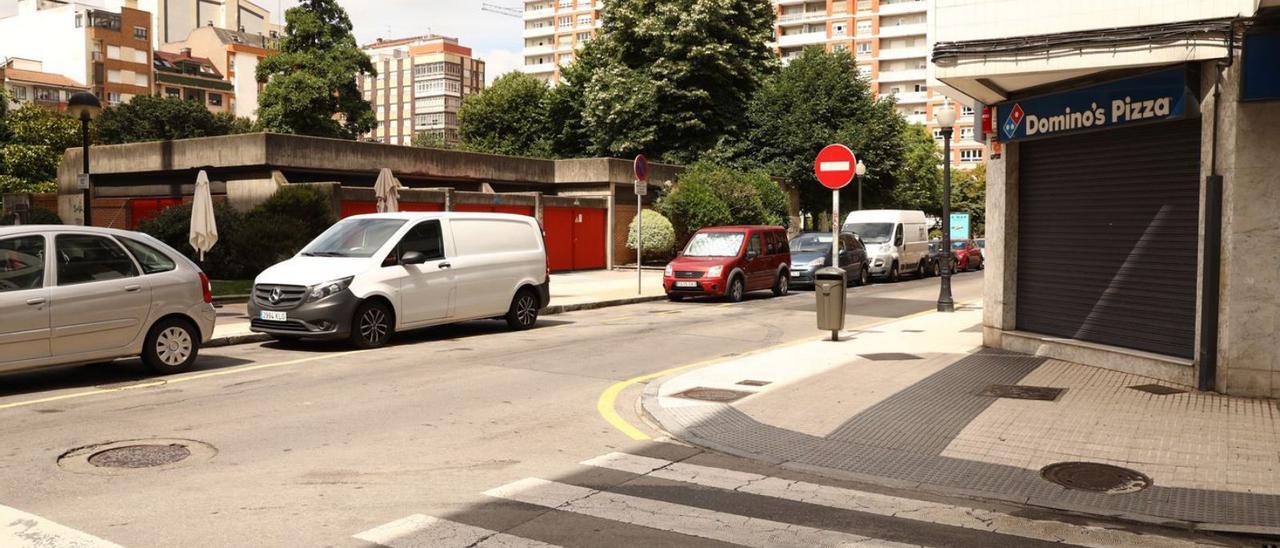 Entorno de la pizzería del parque de la fábrica del Gas donde se produjo el ataque. | Juan Plaza