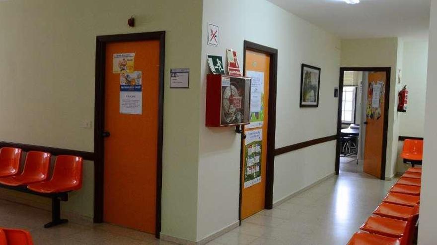 Zona de consulta de Pediatría en la Unidade de Atención Primaria (UAP) de Aldán. // G.Núñez