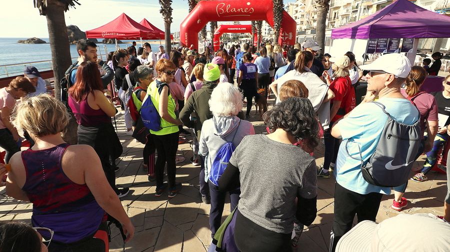 II Caminada Solidària de Blanes del 8-M