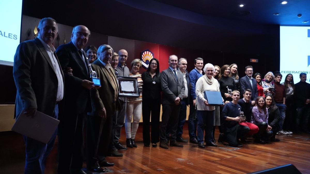 Imagen de los premiados.