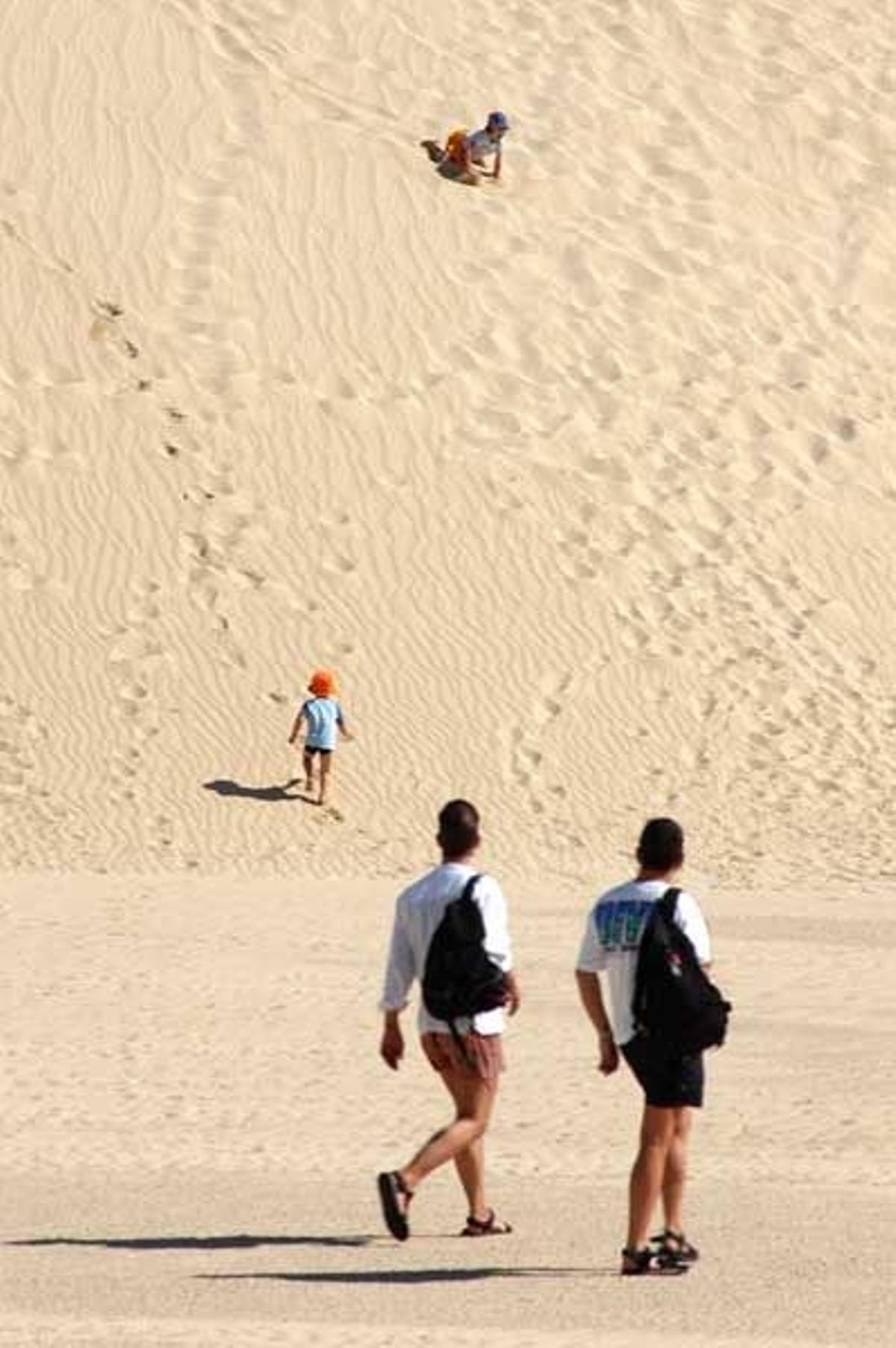 Las Dunas de Corralejo (Fuerteventura) están protegidas como parque natural.