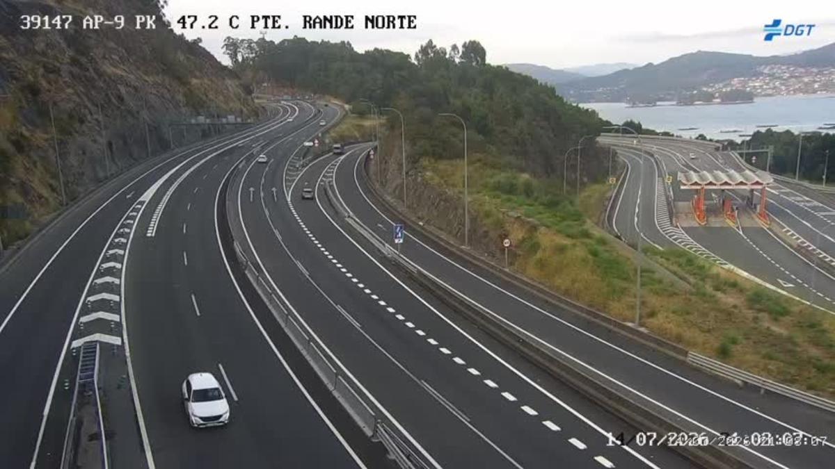 Una ciudad paralizada por el España-Francia: así están las carreteras de Vigo y su área