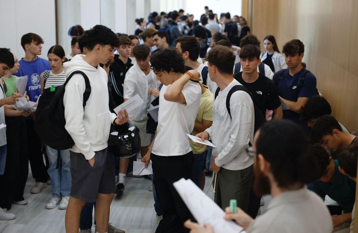 Comienza la Evau para casi 7.000 alumnos en Aragón
