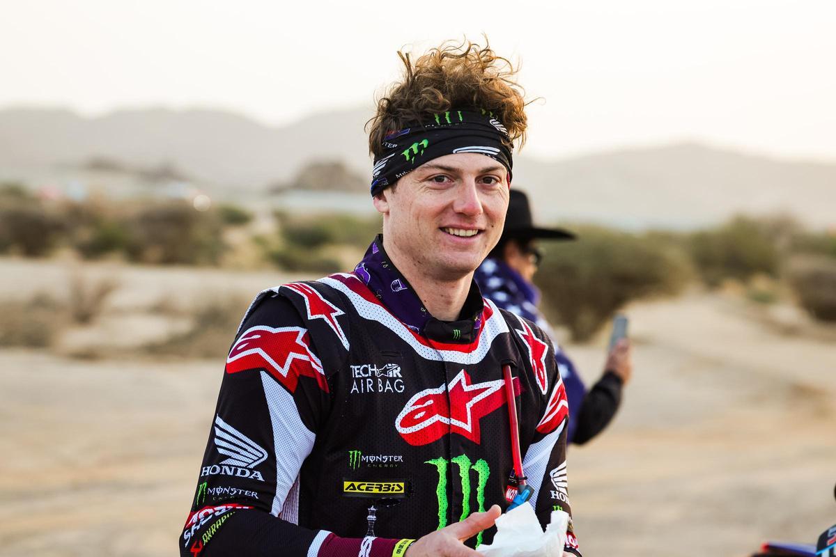 El valenciano Tosha Schareina, en el Dakar 2026.