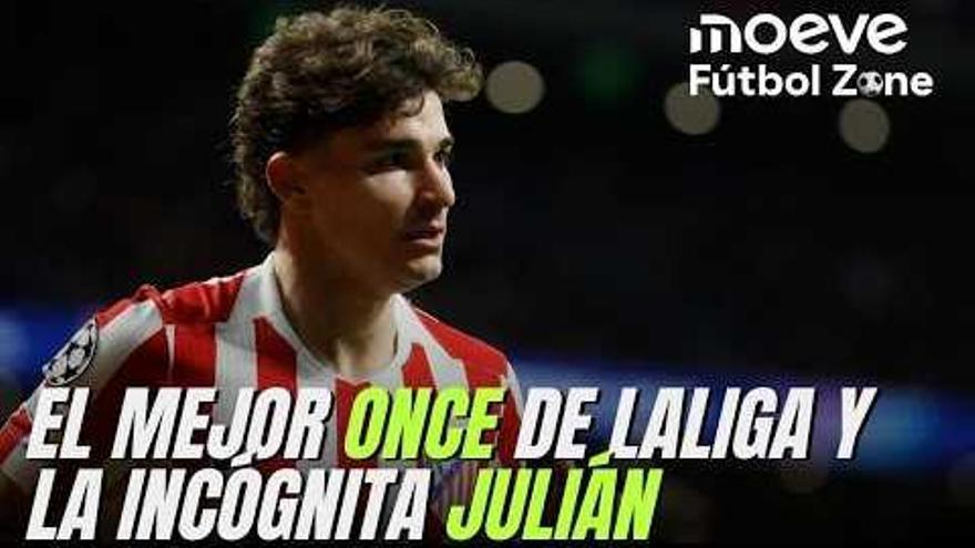 El mejor once de LaLiga y la incógnita Julián Álvarez