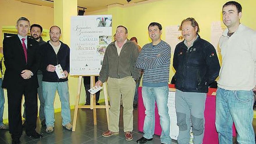 Presentación de las II Jornadas del queso de Cabrales y la carne ecológica de reciella.