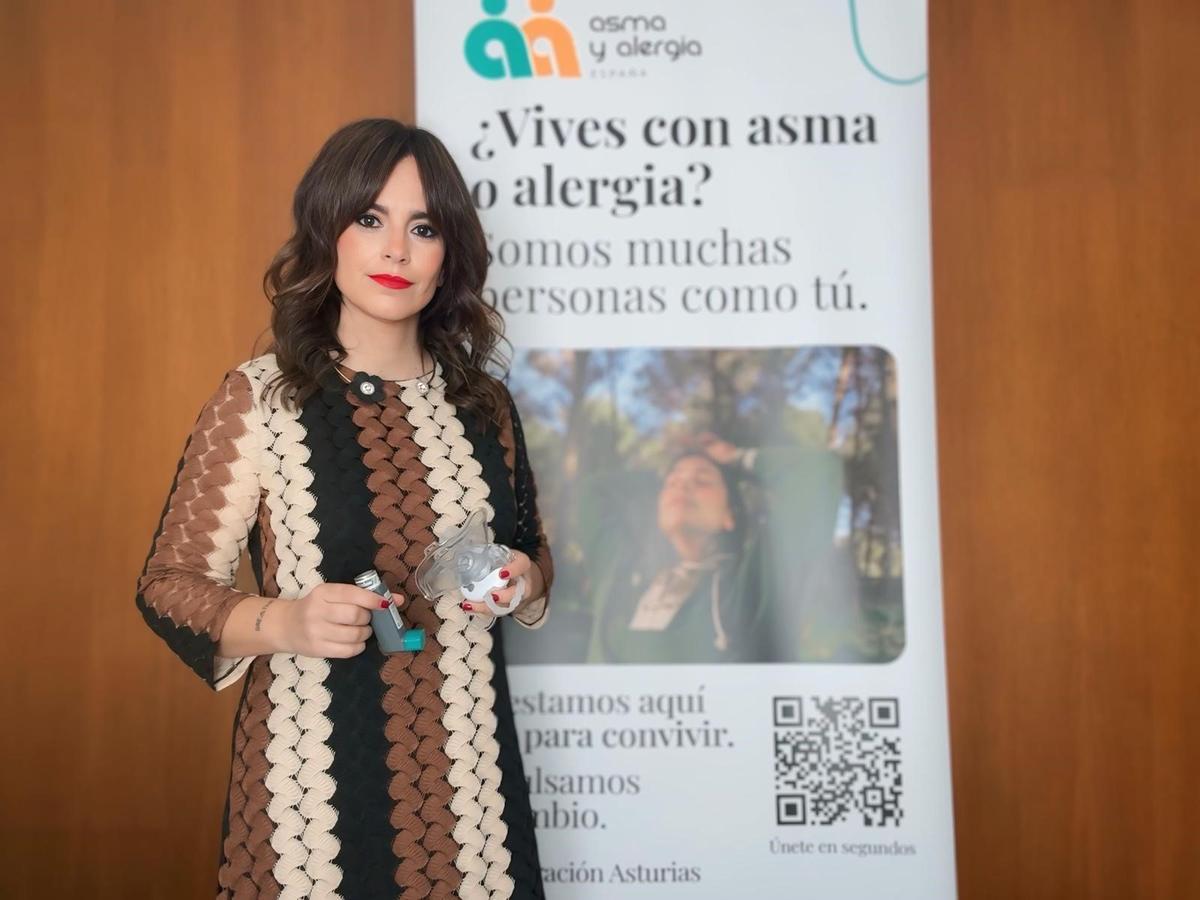 María Ruisánchez, delegada de la asociación Asma y Alergia en Asturias