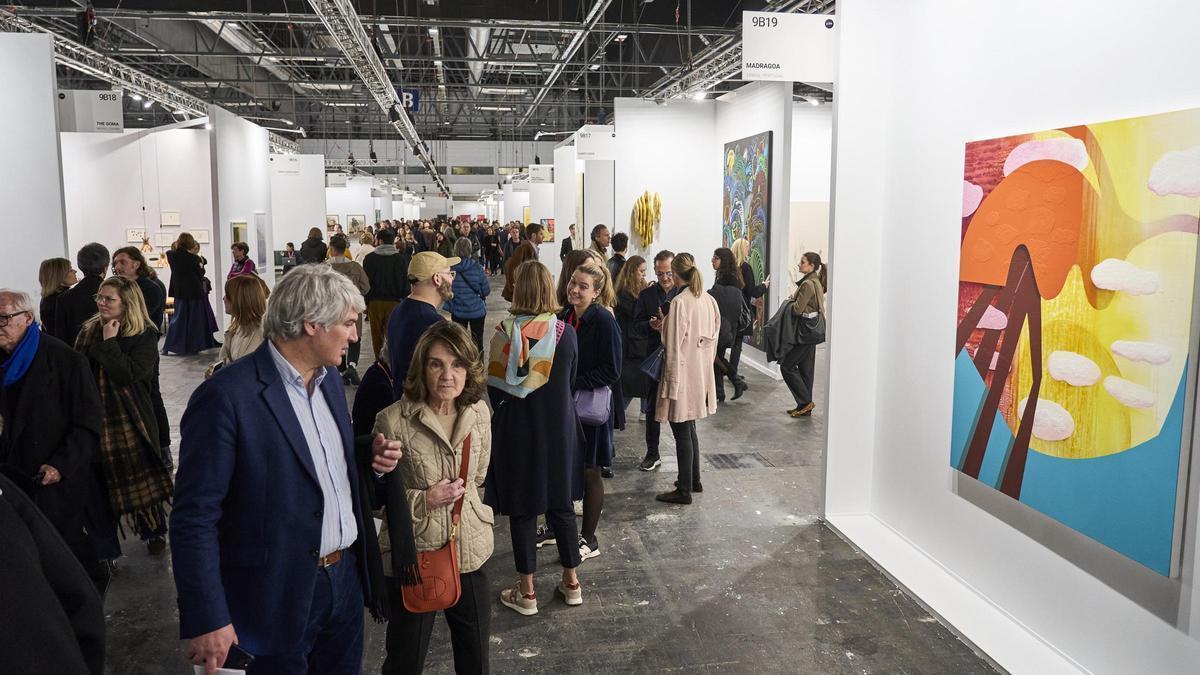 Ambiente en la última edición de ARCOmadrid.