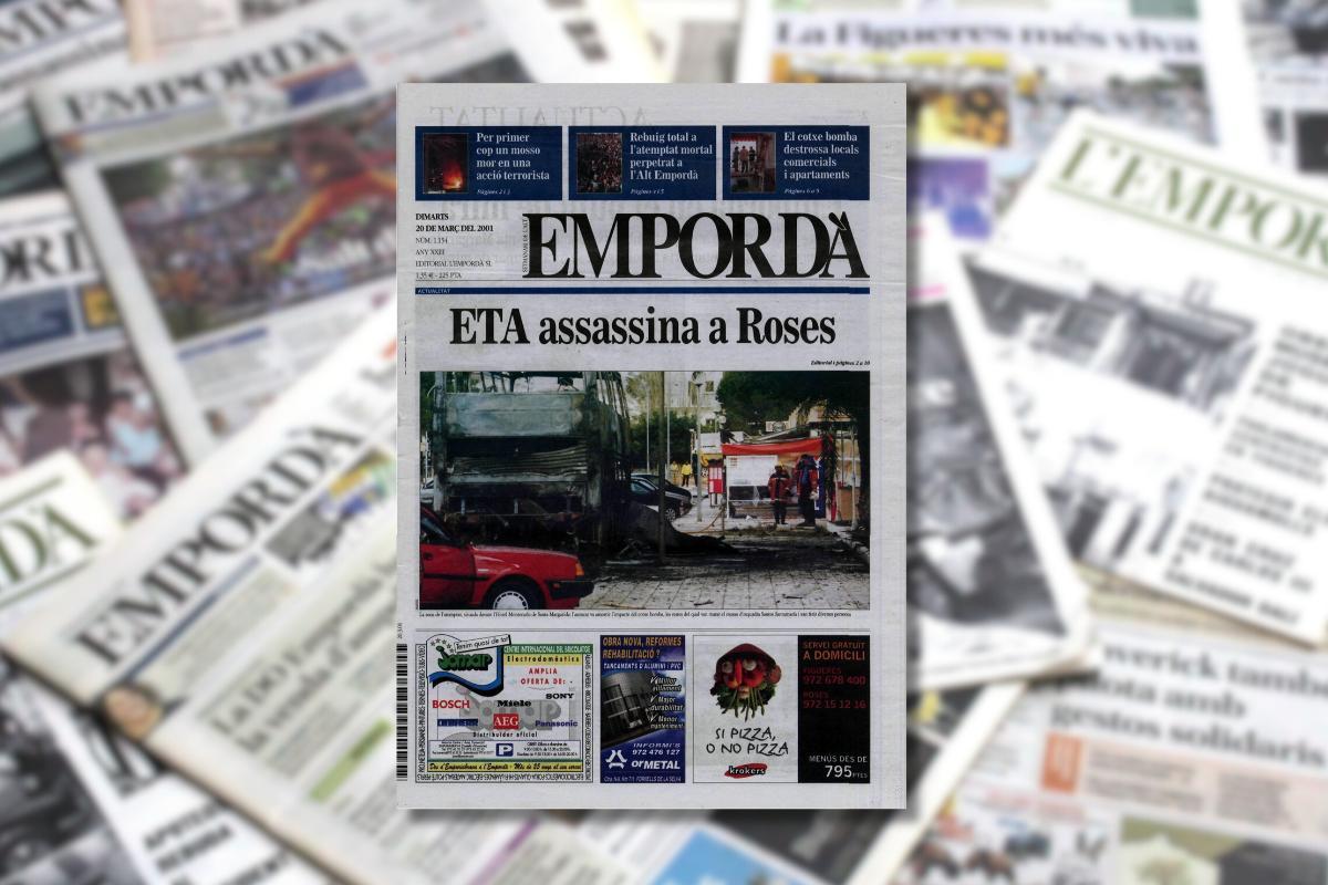 Portada de l'edició del 20 de març de 2001.