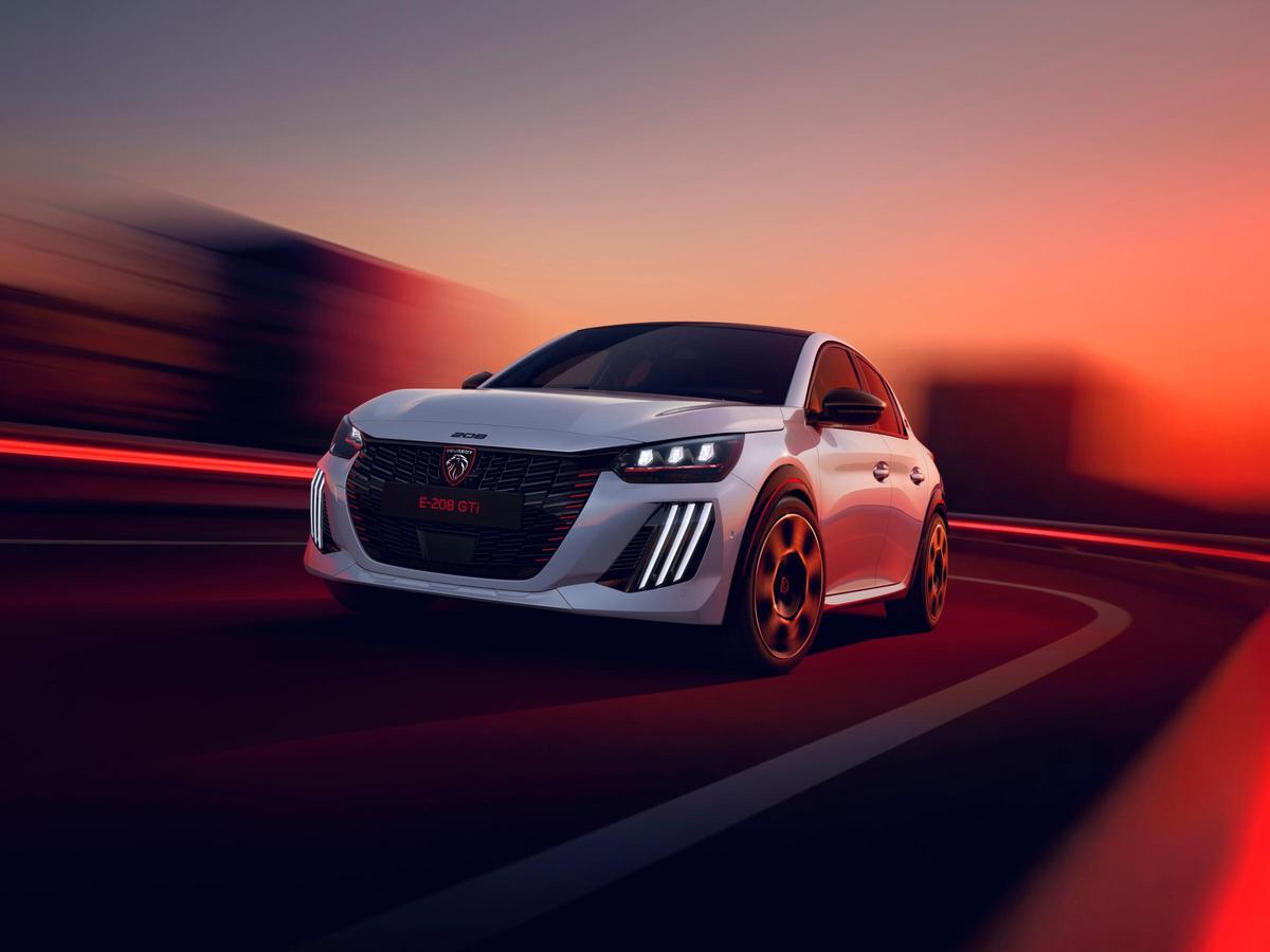 Sensaciones de conducción apasionantes y prestaciones excepcionales: así es el nuevo Peugeot E-208 GTi 100% eléctrico